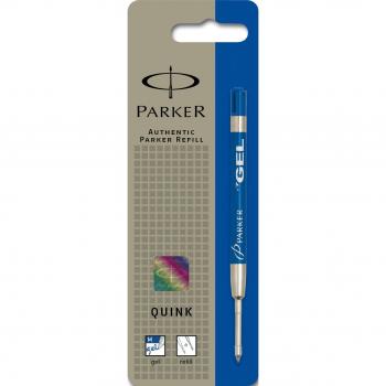 Sanford Quink Gelmine - Paquete de 1 recambio para bolígrafos y plumas con trazo medio, azul