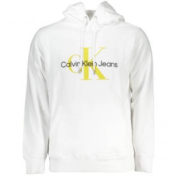 Calvin Klein Men's Regular Fit White Hoodie XXL