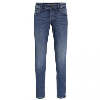 Jack & Jones Glenn Original Slim Fit Stretch Jeans - Blue Denim - Size 34/30