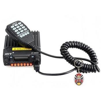 Boblov QYT KT-8900R 200CH 25W de triple banda Doble Pantalla VOX móvil 2-Way Radio Transceptor