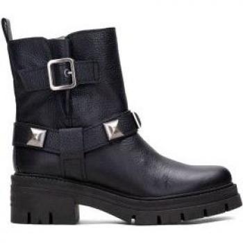 Botines de piel Bolero negro - Hispanitas