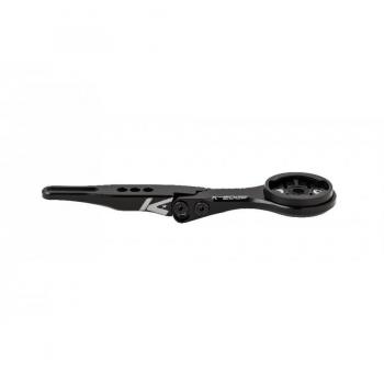 K-Edge Soporte Del Ciclocomputador Para Manillar Garmin Integrated - soporte para GPS, compatible con dispositivos Garmin, diseño integrado para manillares, fabricado en aluminio ligero, fácil instalación y ajuste, acabado anodizado resistente a la