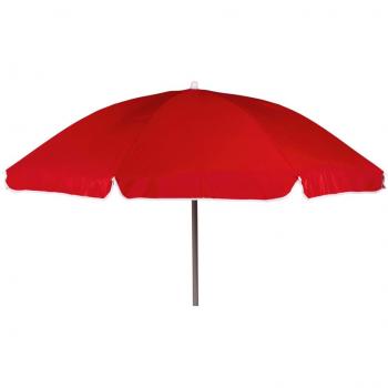 Sombrilla Bo-Camp Roja de 165 cm con Brazo Articulado