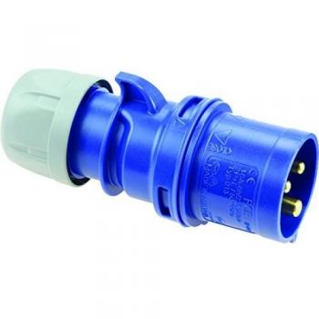 Enchufe CEE 16A 3 Polos 230V IP44 Shark Azul