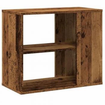 Armario auxiliar de madera de ingeniería envejecida 60x30x50 cm
