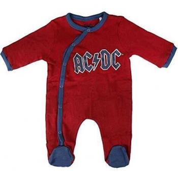 CERDÁ LIFE'S LITTLE MOMENTS Pelele Interlock ACDC, Rojo