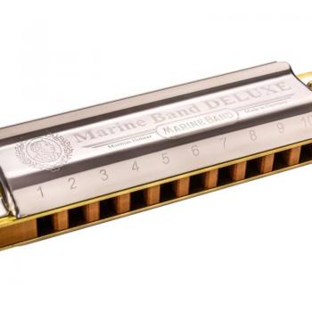 Hohner Marine Band Deluxe Harmonica in Ab Key - Diatonic Mouth Organ