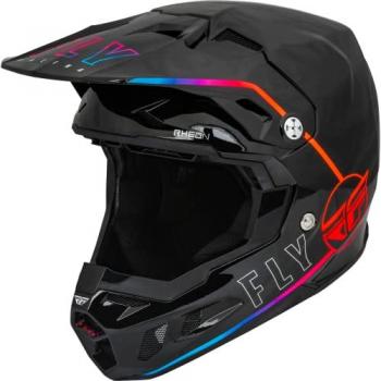 Casco de motocross FLY Racing Formula CC S.E. Avenger Negro Multicolor Talla L