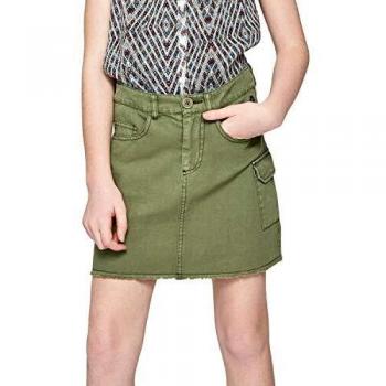 Pepe Jeans- Falda PG900492 Luciana- 734 Safari-Falda NIÑAS