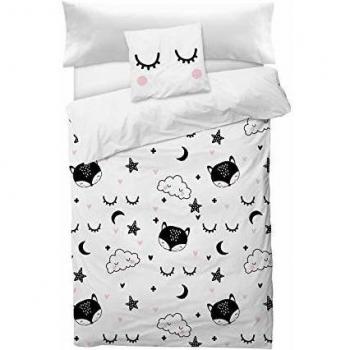 NORKIDS Funda nórdica Sweet Dreams White Cama 90
