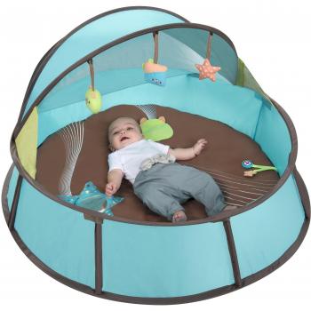 Babymoov A035204 - Gimnasio de actividades, color azul y topo