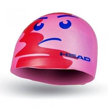Head Cap Silicone Sketch - Gorro de Buceo para niños, Color Rosa