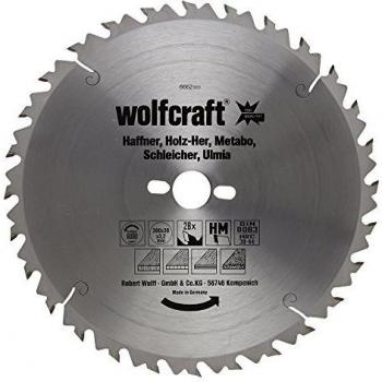 Disco para sierras circulares de mesa CT, 28 dientes, 300 mm, Wolfcraft 6662000