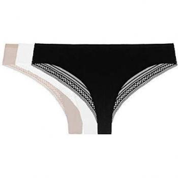 VARIANCE Lingerie Les Clean Cut Dentelle Tanga, Multicolor