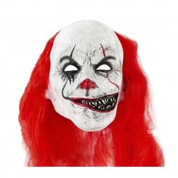 Máscara de Payaso media sonrisa de látex