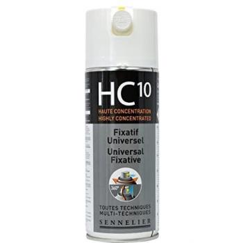 Spray Fijador Universal HC10 Sennelier 400 ml Alta Concentración con Protección UV