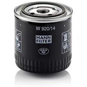 Original MANN-FILTER Filtro de aceite W 920/14 – Para automóviles