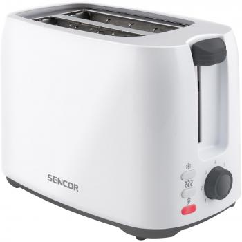 Tostadora Sencor STS 2606WH - 750 W - 2 ranuras - Blanca