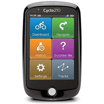 Mio Cyclo 210 GPS Bike Computer with 3.5 Touchscreen