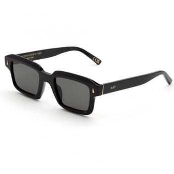 Retrosuperfuture GIARDINO BLACK YA3 Unisex Squadrata Nero Sunglasses Size 50