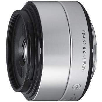 Sigma 30 mm F2.8 DN MFT ART - Objetivo para cámaras digitales sin espejo Micro Cuatro Tercios, Plateado