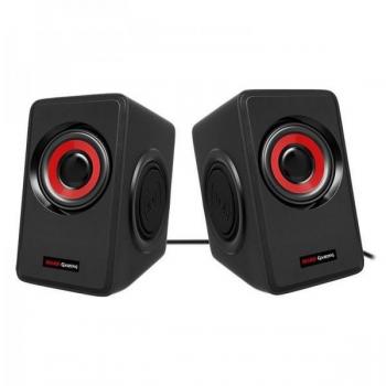 Mars Gaming MS1 Altavoces 2.0 10W Negro/Rojo