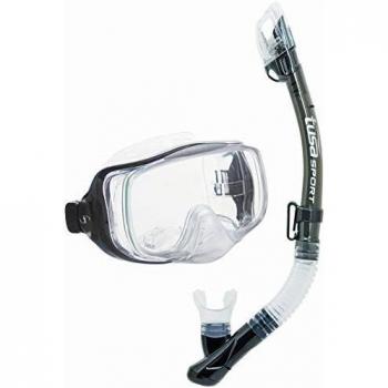 Tusa Imrpex 3D Dry Set de Buceo, Unisex, Gris