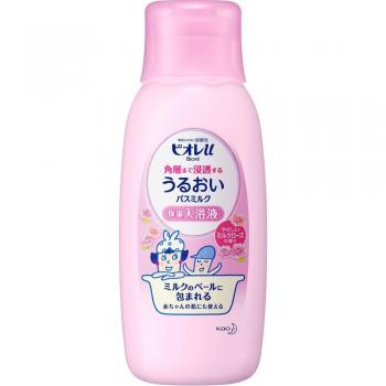 Kao Biore U Moisturizing Bath Milk with Powdery Rose Fragrance - 600ml