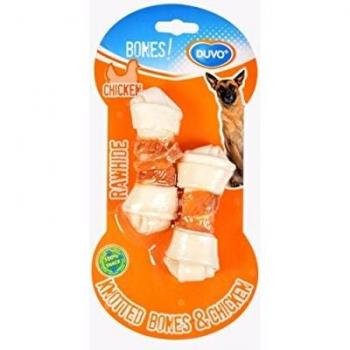 Duvo+ - Hueso Anudado con Pollo para Perro