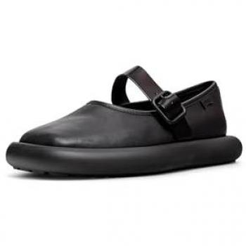 Zapatos Casual Camper Onda para Mujer - Negro, Talla 39, Piel Lisa