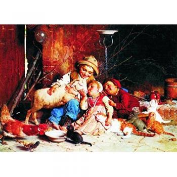 Puzzle Dorado Granja de 1000 Piezas - Gaetano Chierici