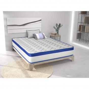 Imperial Confort Copenhague - Colchón viscoelástico - 105 x 200 x 25 -Color blanco