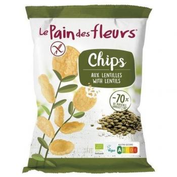 Le Pain des Fleurs Chips de Lentejas Ecológicas 50g