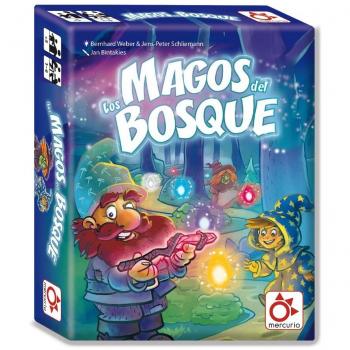 Juego de mesa Los Magos del Bosque editado por Mercurio en castellano