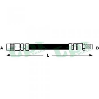 Tubo flexible de frenos LPR 6T48459 para RENAULT