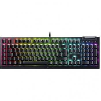 Razer BlackWidow V4 X Teclado Mecánico Gaming Switch Razer Green AZERTY Francés Negro con retroiluminación RGB y conexión por cable