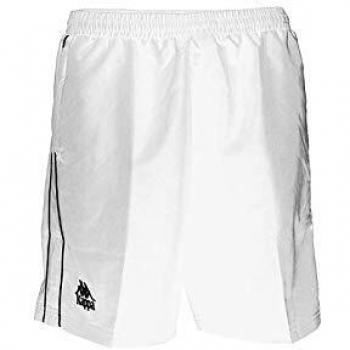 Kappa Balbano Pantalón Corto, Unisex, Blanco, 12Y