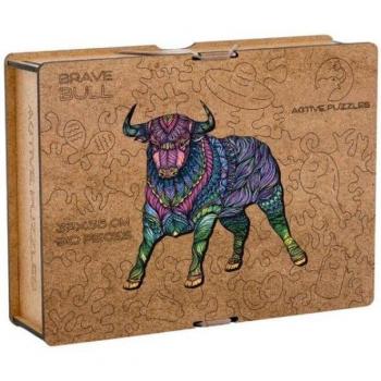 Active Puzzles - Puzzle de Madera Toro 170 Piezas
