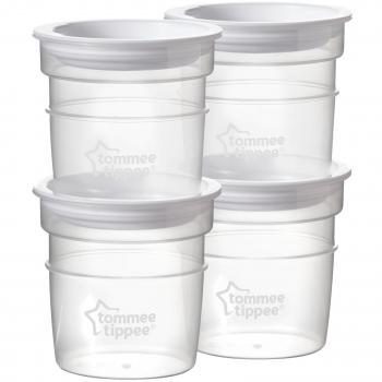 Tommee Tippee Closer to Nature - Recipientes para conservar la leche, 4 unidades