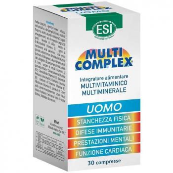 Esi Multicomplejo Hombre - Suplemento Multivitamínico y Multimineral para Hombres Menores de 50 Años - 30 Comprimidos