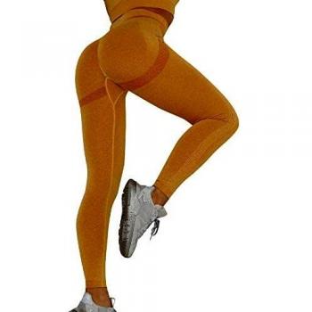 UMIPUBO Mujer Mallas Pantalones Deportivos Push up Yoga Leggings de Cintura Alta Pantalones Deporte para Fitness Running Elásticos y Transpirables