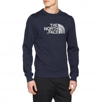 The North Face M Crew Jersey de Cuello Redondo Drew Peak, Hombre, Urban Navy, M