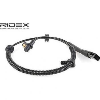 Sensor ABS RIDEX 412W0038 para Ford Focus, control de revoluciones de rueda, compatible con ambos lados del eje trasero