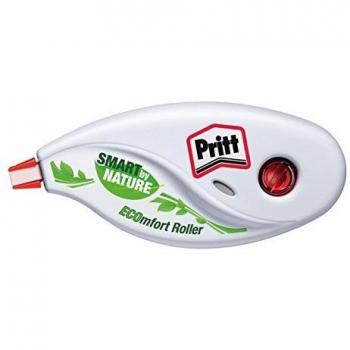 Pritt ECOmfort roller corrector, cómodo, limpio y preciso, 10 uds 4.2mm x 10m