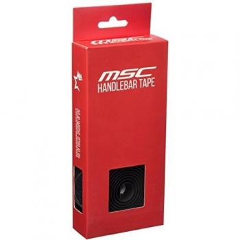 MSC Bikes CWPLBK Cinta de Manillar, Negro, Talla Única