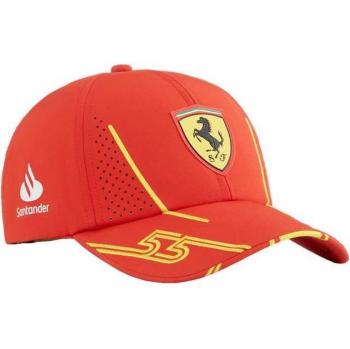 Puma Unisex Scuderia Ferrari Carlos Sainz Jr Cap - Red - One Size