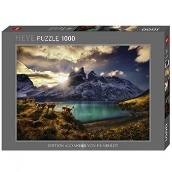 Heye - Alexander von Humboldt Guanacos 1000 Piece Jigsaw Puzzle