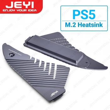 Disipador de Calor JEYI para SSD M.2 PS5 con Almohadillas Térmicas de Aluminio Sólido de Gran Área