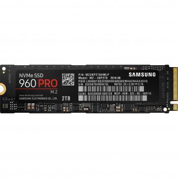 Samsung 960 PRO M.2-2280 2TB PCI Express 3.0 x4 NVMe Solid State Drive