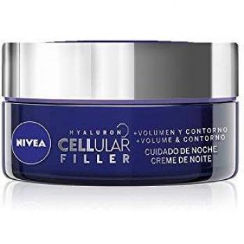NIVEA Hyaluron Cellular Filler + Volumen y Contorno Cuidado de Noche